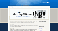 Desktop Screenshot of gettingitdone.org